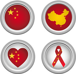 Image showing China Buttons
