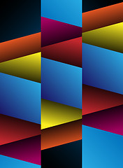 Image showing Geometric abstract background