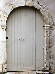 Image showing White door