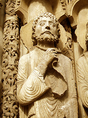 Image showing Christian sculpture