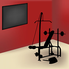 Image showing Gym Room