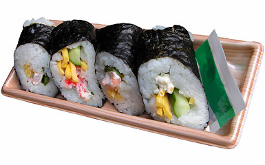 Image showing Japanese Rice Rolls