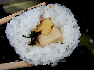 Image showing Vegetables sushi