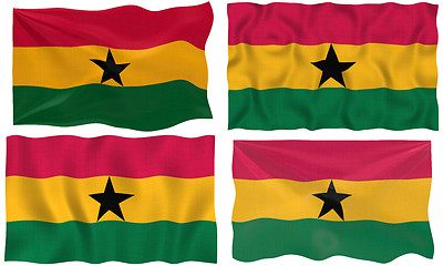 Image showing Flag of Ghana