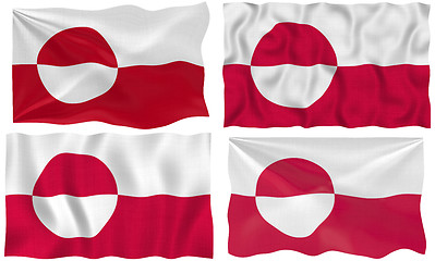 Image showing Flag of Greenland