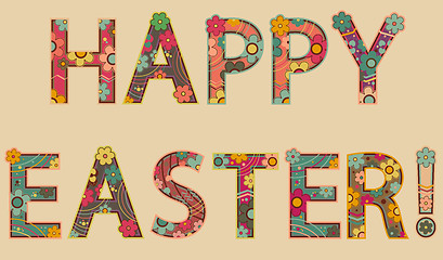 Image showing happy easter! 