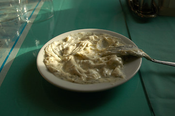 Image showing Yoghurt with Poppy seeds