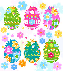 Image showing easter eggs