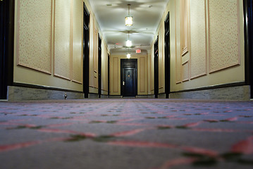 Image showing Hotel Hallway