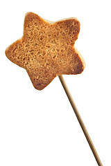 Image showing Star shaped cookie