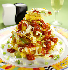 Image showing Nachos And Cheese