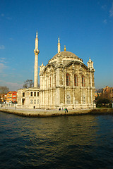 Image showing riverside mosque