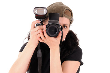 Image showing The photographer