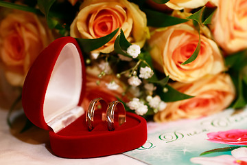 Image showing wedding rings