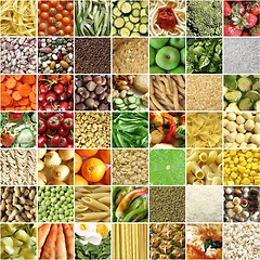 Image showing Food collage