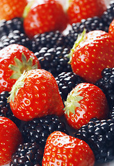 Image showing Berries close-up