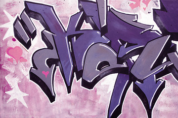 Image showing Graffiti detail