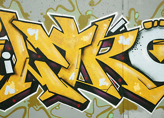 Image showing Graffiti detail