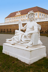 Image showing classical greek statue in hof palace