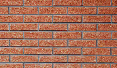 Image showing Red brick wall