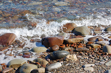 Image showing sea stones