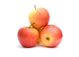 Image showing Red-yellow apples