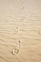 Image showing footsteps