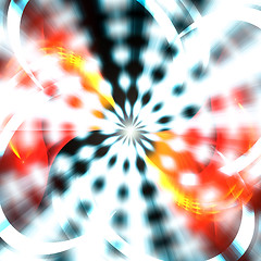 Image showing Funky Abstract Vortex