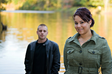 Image showing Young Couple Outdoors