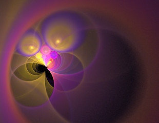 Image showing Abstract Fractal Vortex