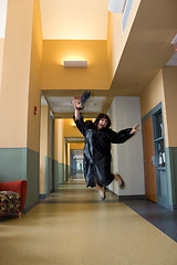Image showing Overjoyed Graduate