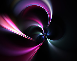 Image showing Abstract Fractal Vortex