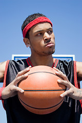 Image showing Confident Basketball Player