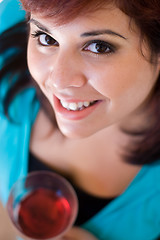 Image showing Wine Drinker