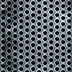 Image showing Grungy Metal Mesh