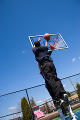 Image showing Basketball Shot