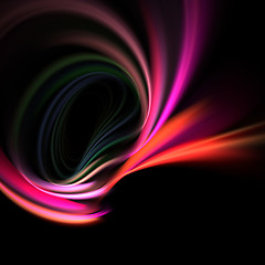 Image showing Abstract Fractal Vortex