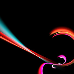 Image showing Fractal Swoosh