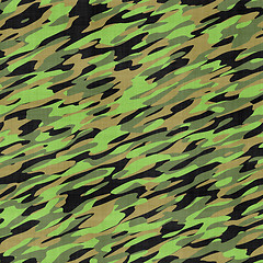 Image showing Green Army Camouflage