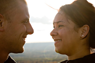 Image showing Young Romantic Couple