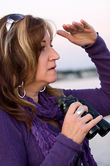 Image showing Woman Searching