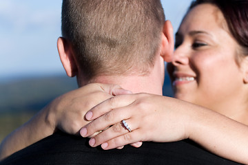 Image showing Engaged Couple