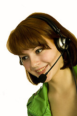 Image showing Phone operator