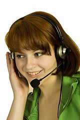 Image showing Phone operator