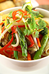 Image showing Beef Noodle Stirfry