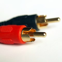 Image showing RCA phono sockets