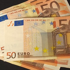 Image showing Euro note