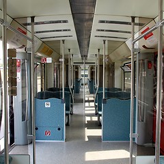 Image showing Train interior