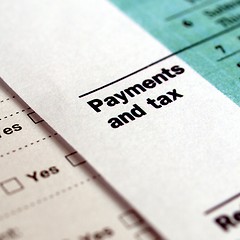 Image showing Tax forms