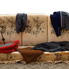 Image showing Old sofa